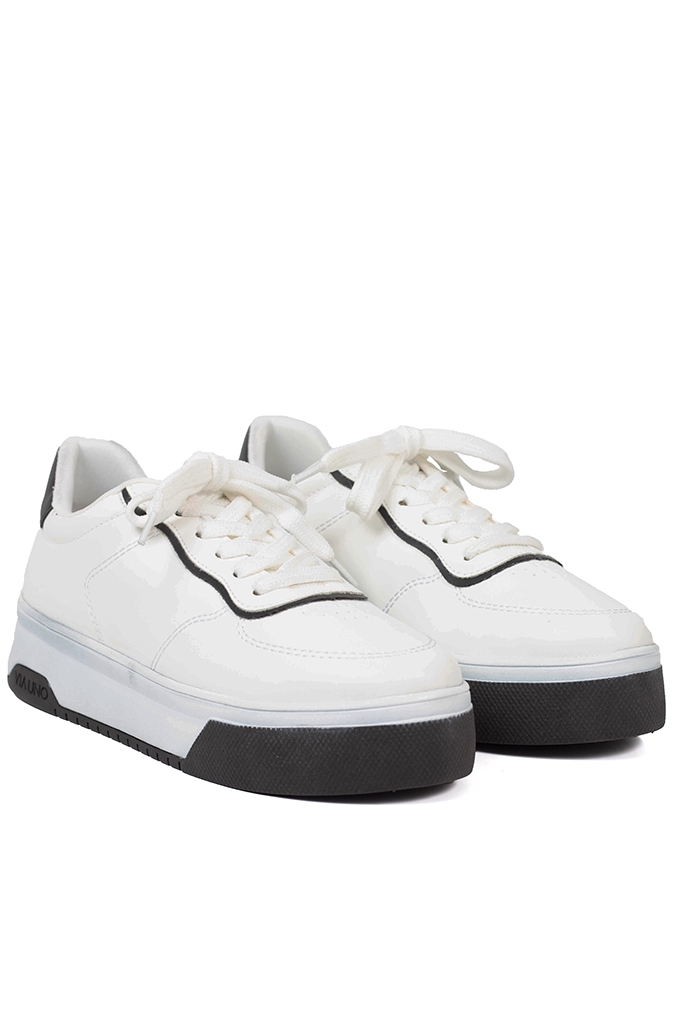 ZAPATILLAS AGUSTINA - BLANCO NEGRO