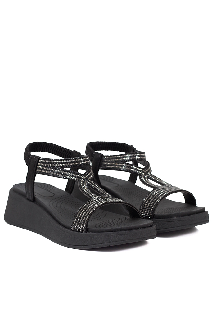 SANDALIAS LISBOA - NEGRO