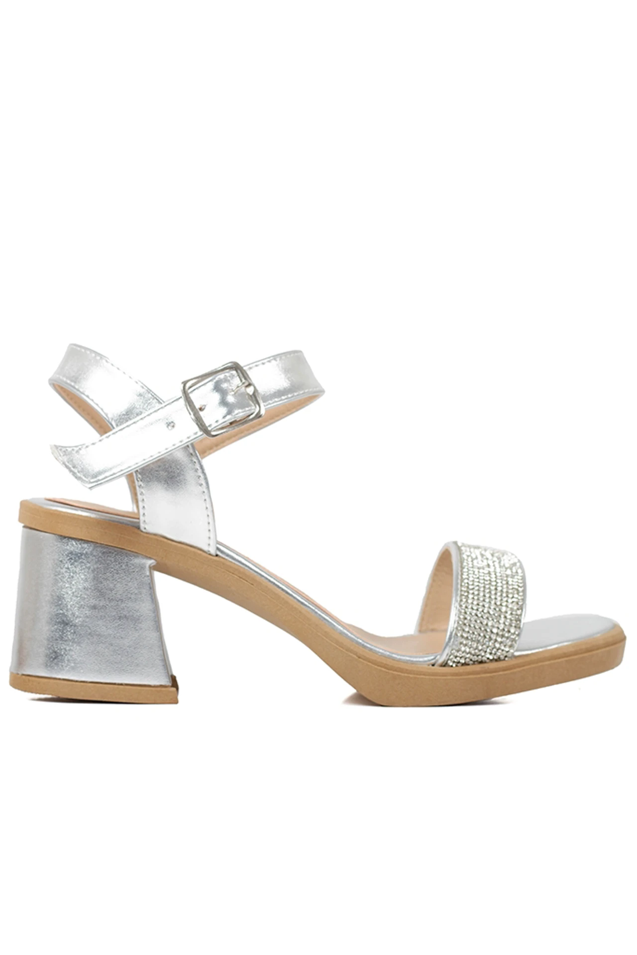 SANDALIAS LARA - PLATA