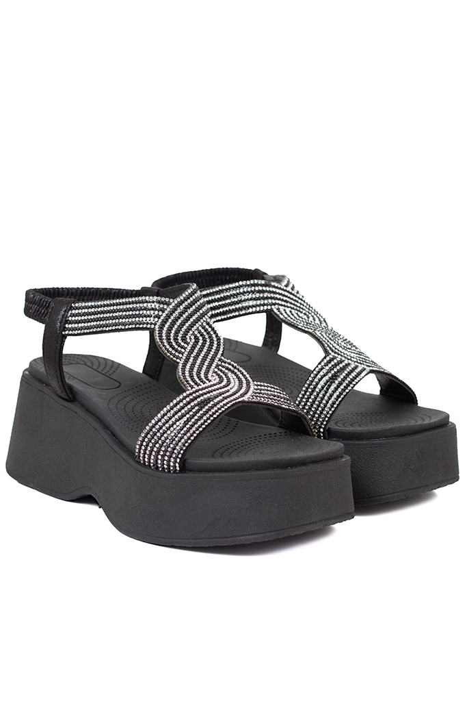 SANDALIAS MILAN - PLATA
