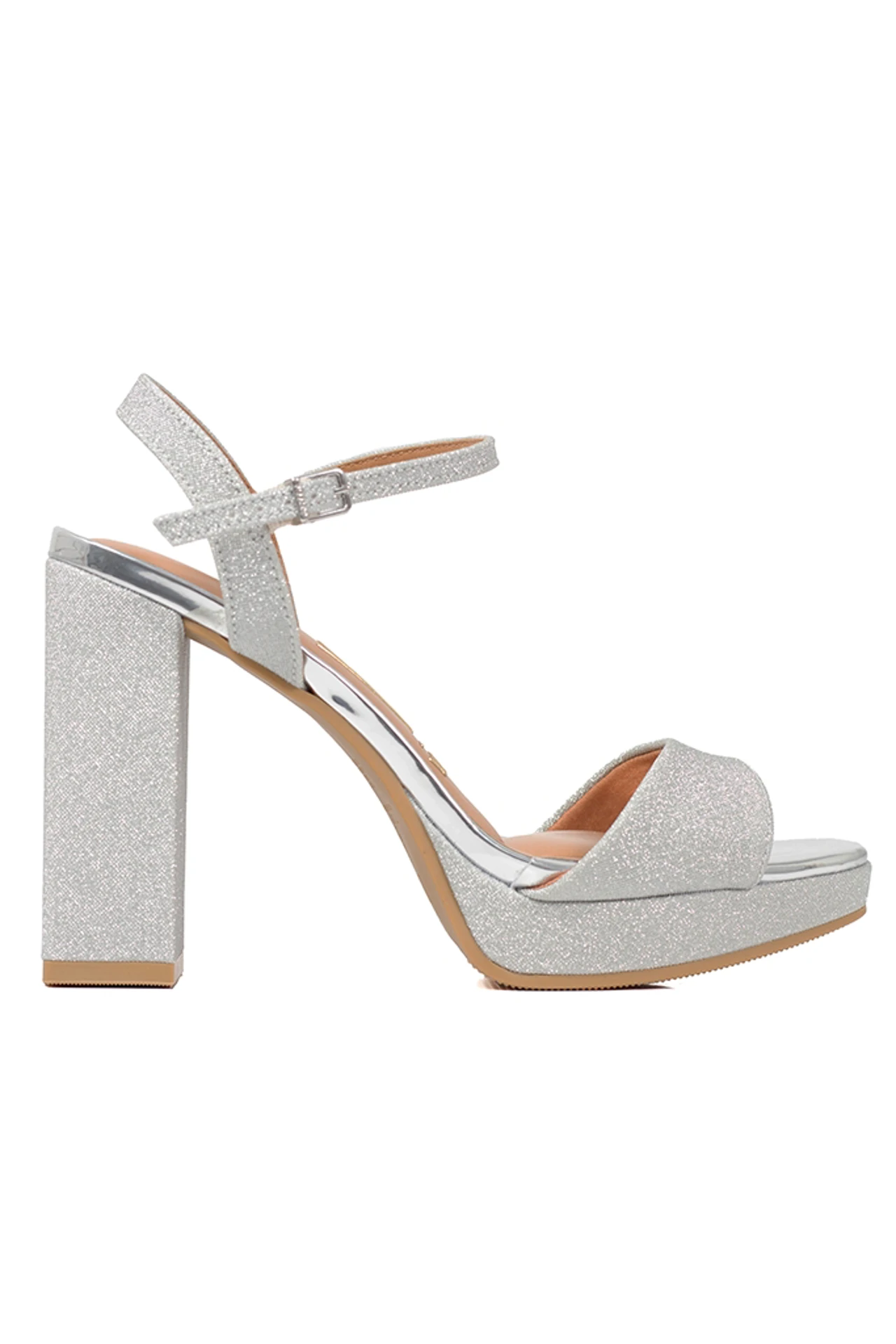 SANDALIAS MAITENA - 41-PLATA