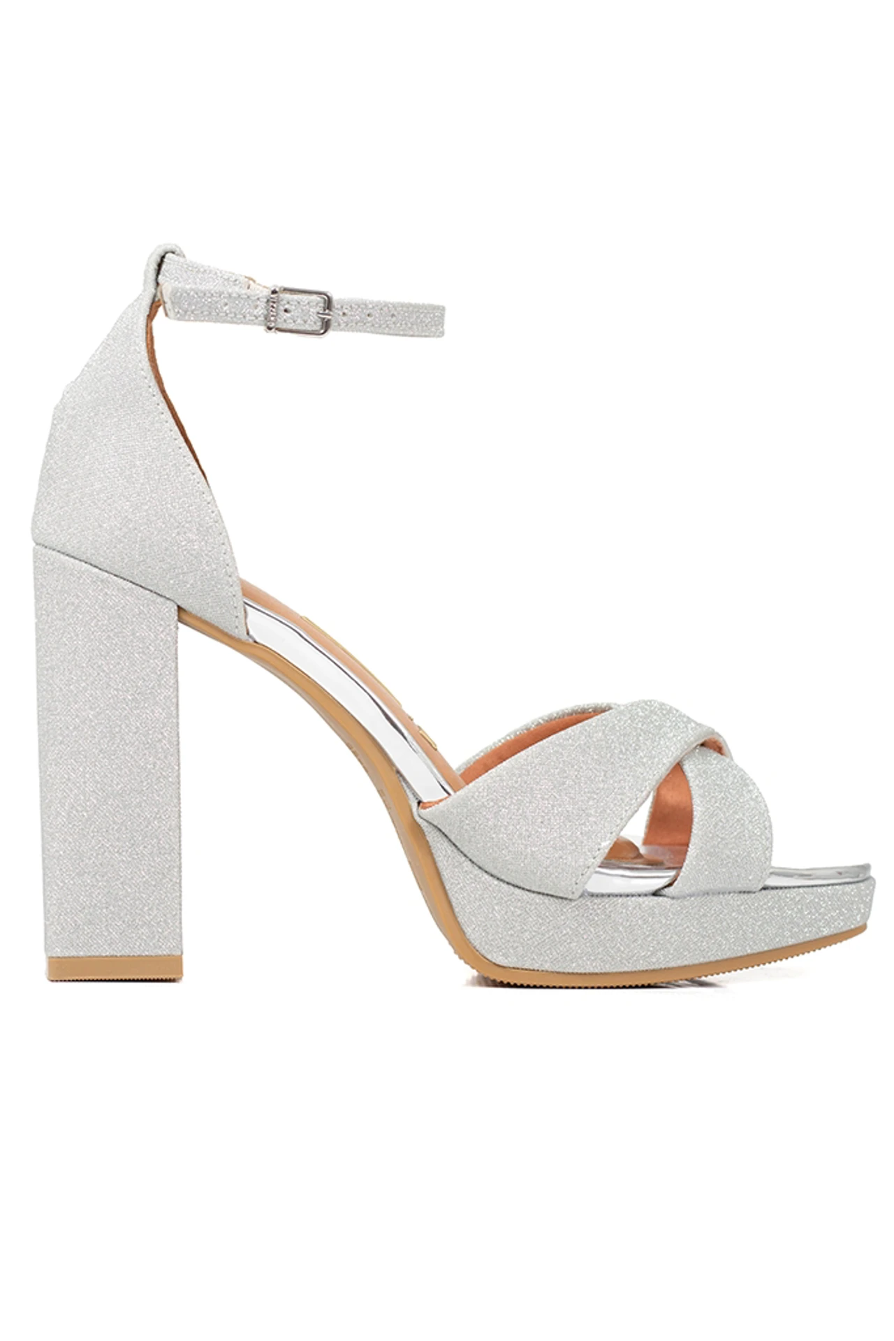 SANDALIAS ZUNI - 41-PLATA