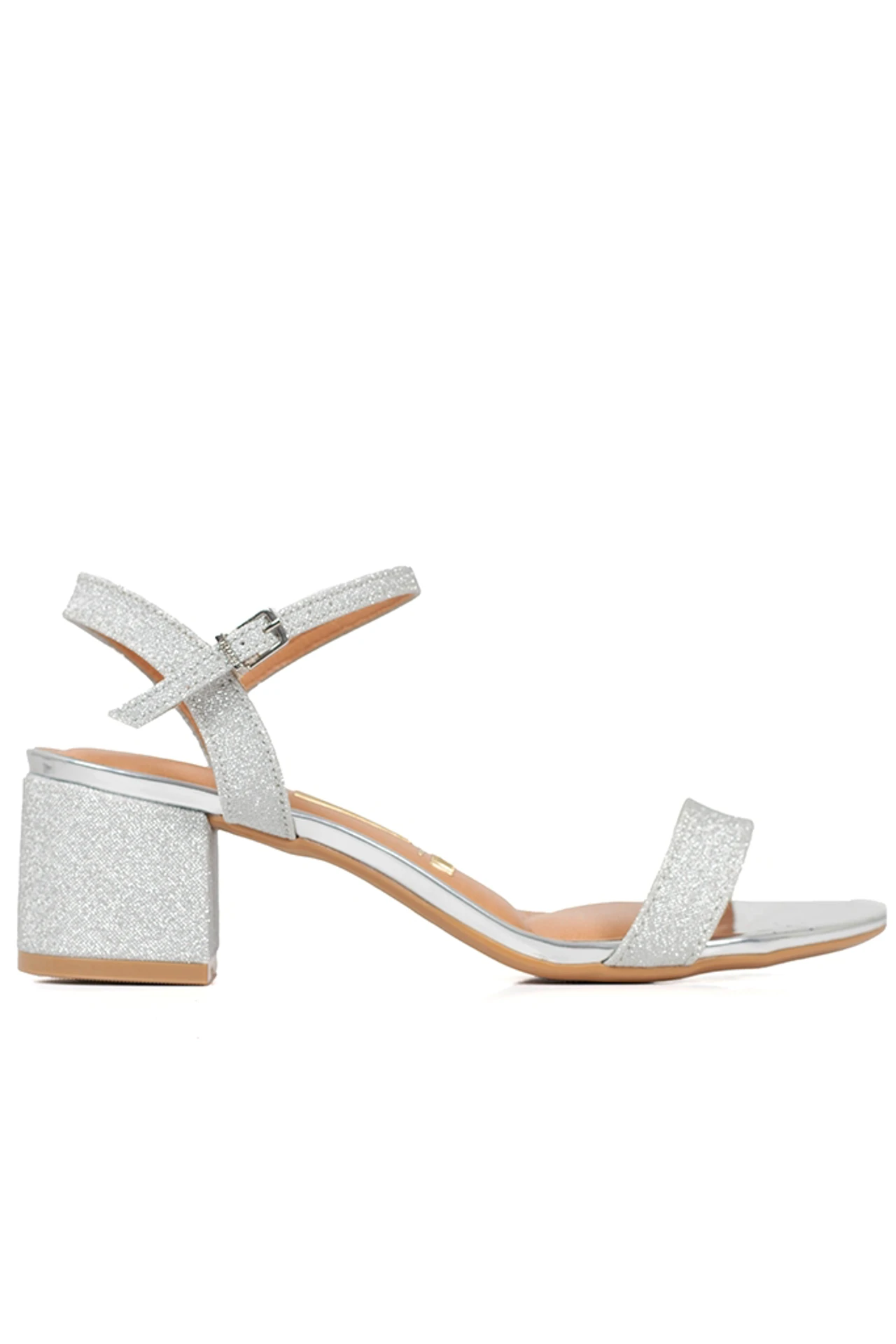 SANDALIAS ADRIANA - 41-PLATA