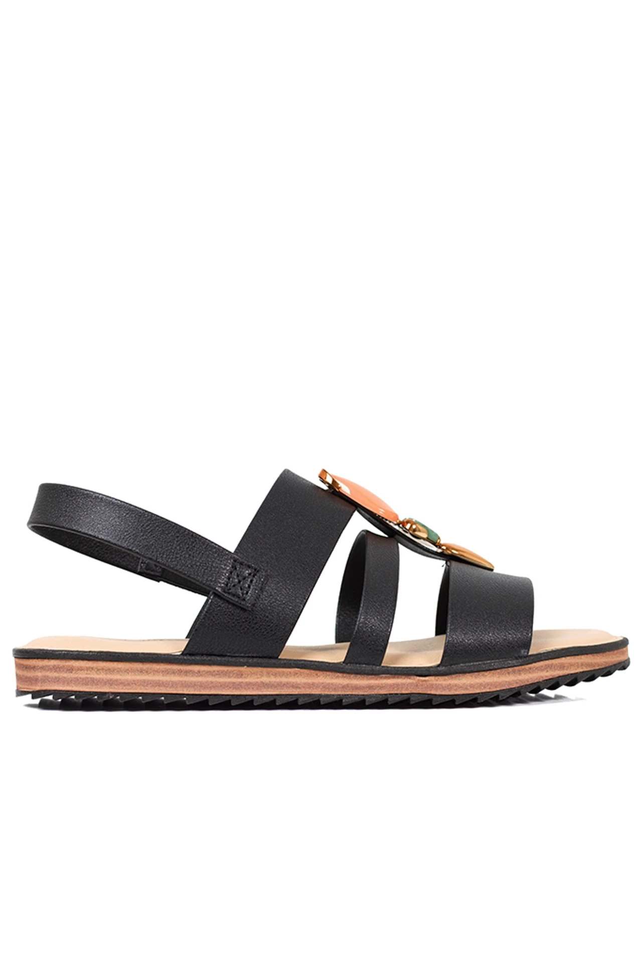 SANDALIAS ERNESTINA - 15745-NEGRO