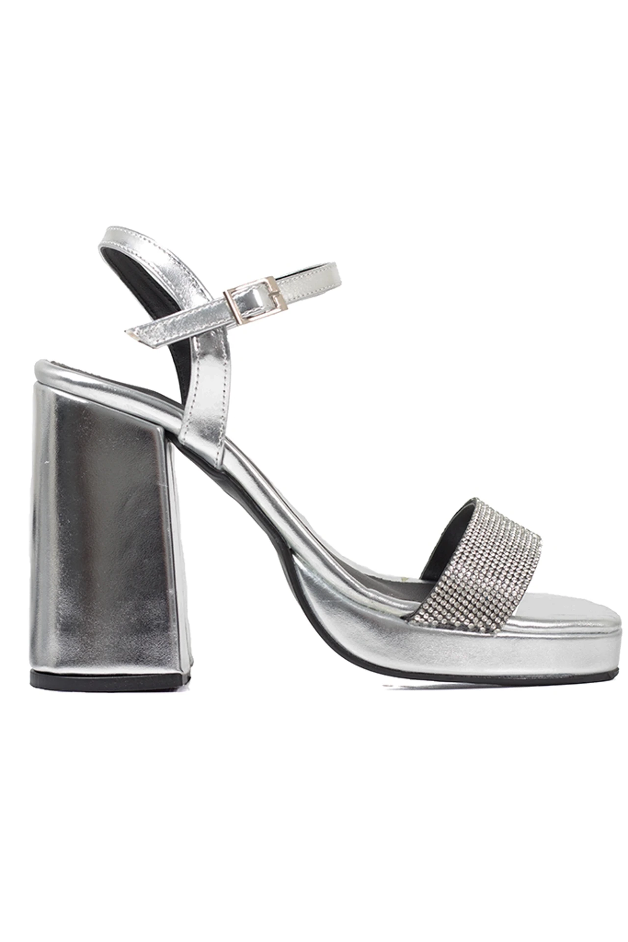 SANDALIAS LAURA - PLATA