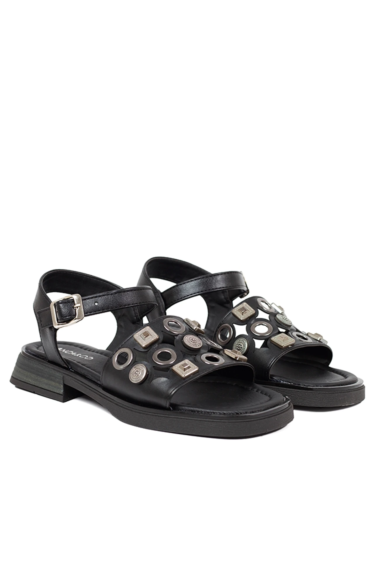 SANDALIAS IZADI - NEGRO