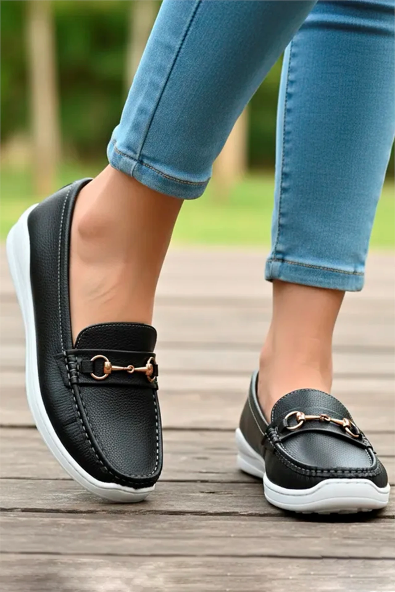 MOCASINES SERENA - NEGRO
