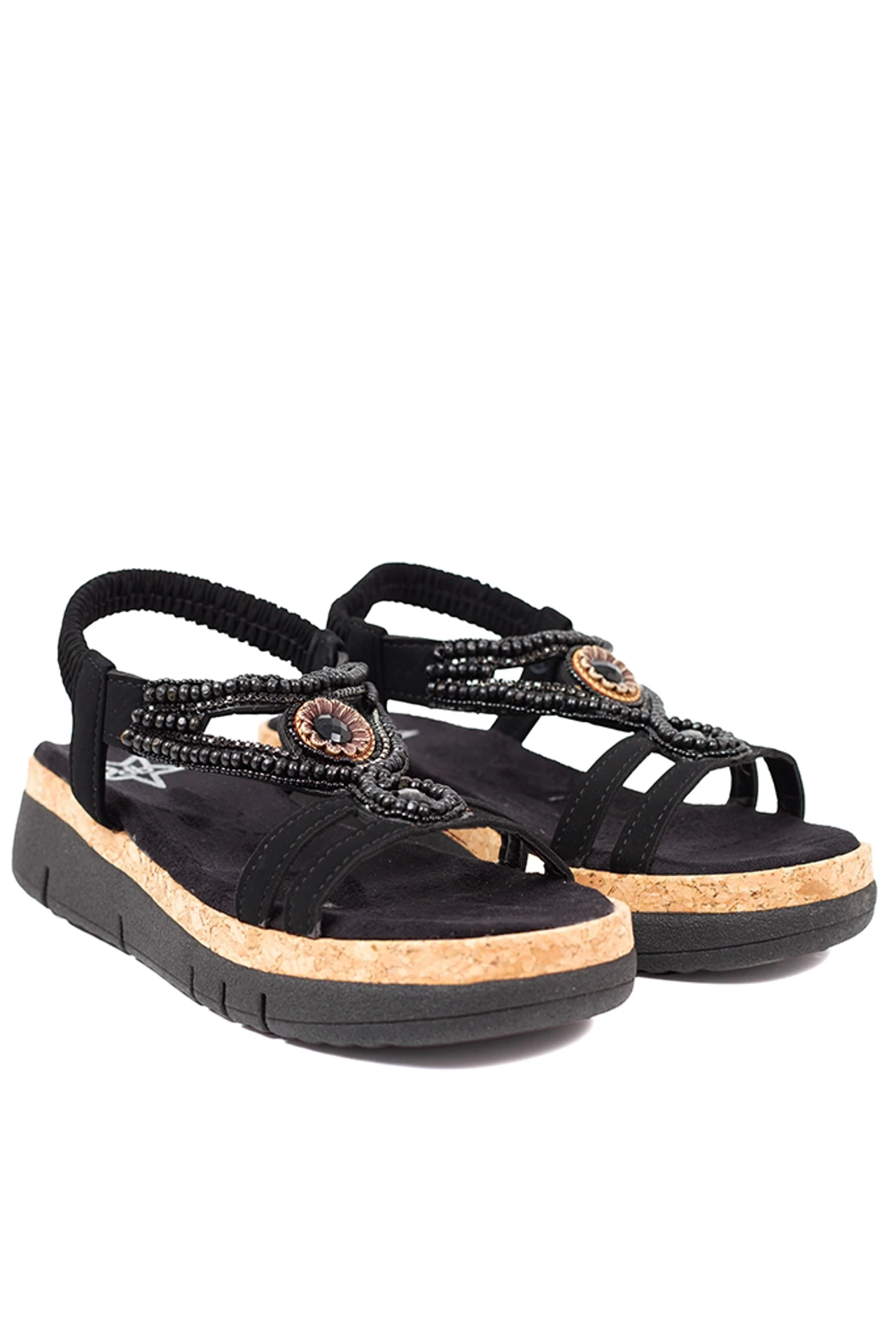 SANDALIAS ALEJANDRA - NEGRO