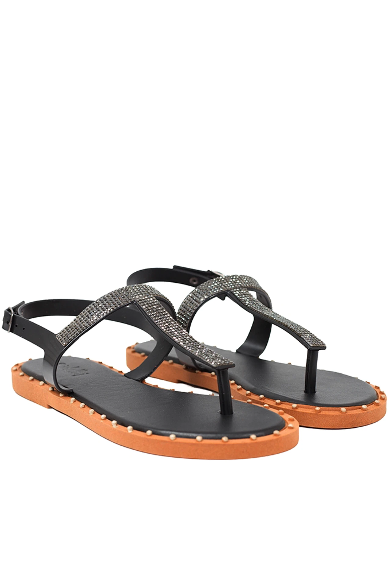 SANDALIAS XIMENA - NEGRO