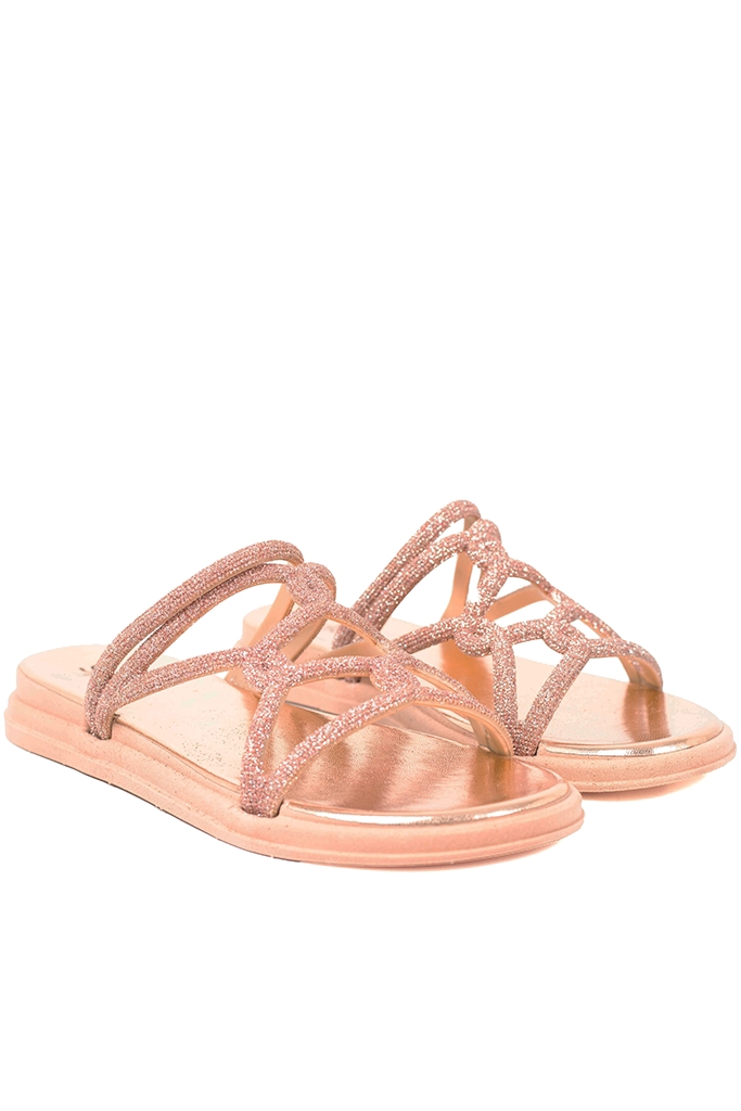 ZUECOS ZARA - ORO ROSA