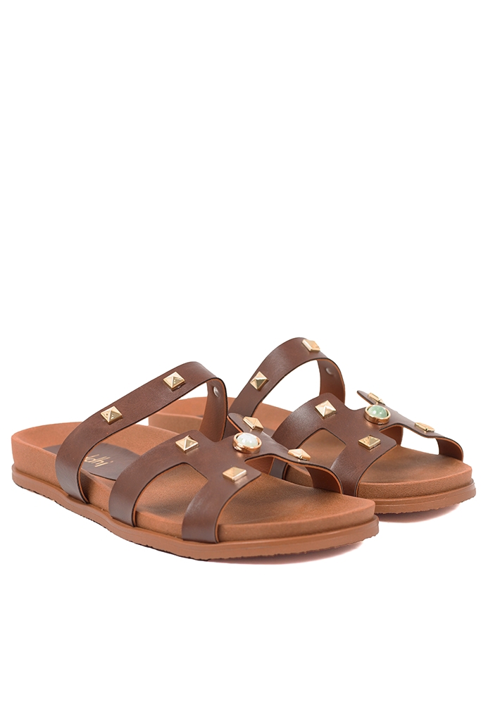 ZUECOS FABRICIA - MARRON