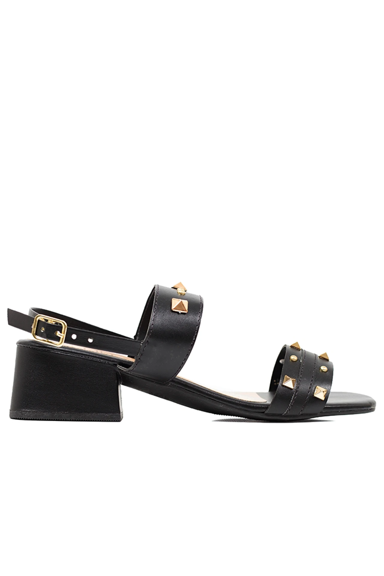 SANDALIAS CELIA - NEGRO ORO