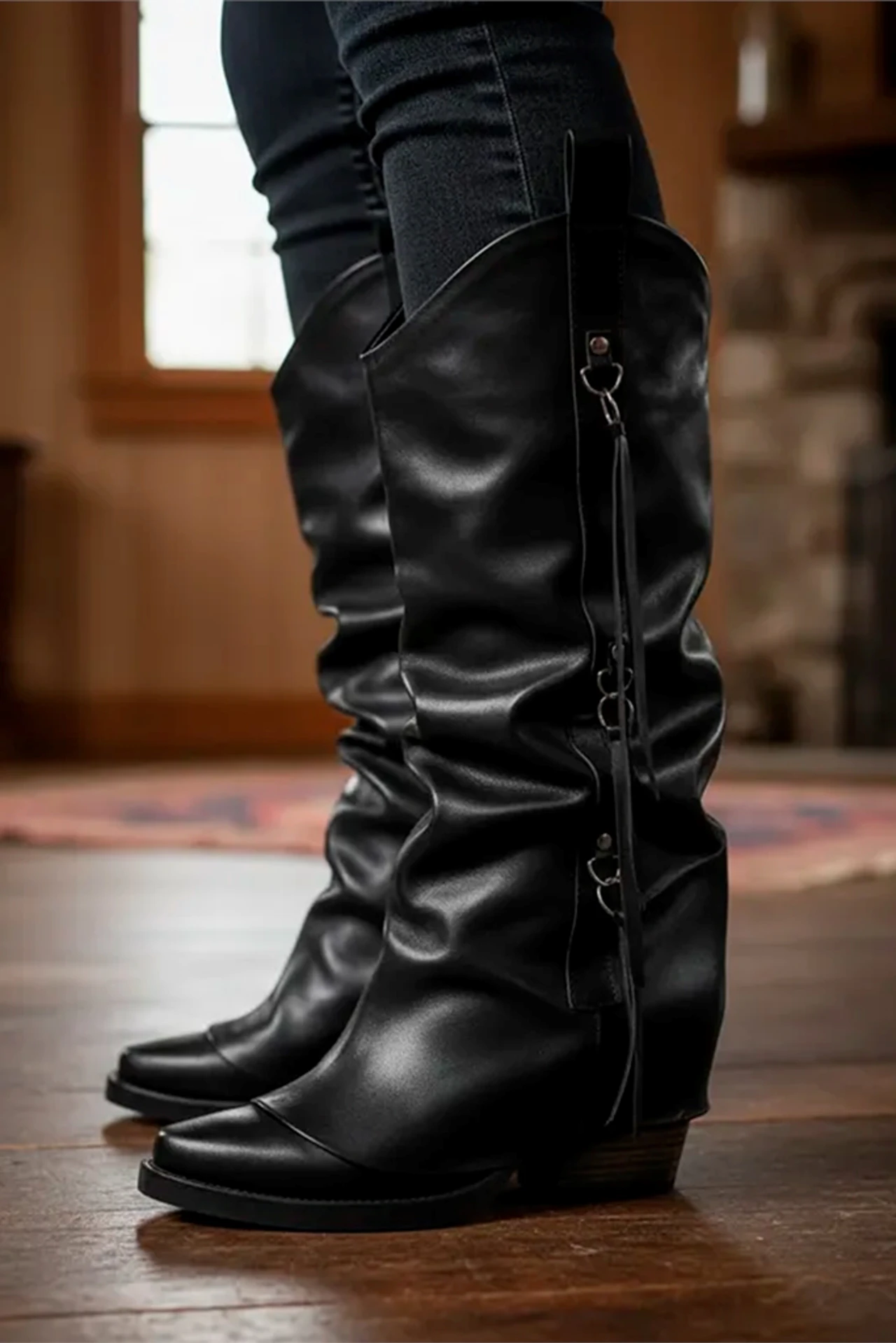 BOTAS ESTRELLA - NEGRO