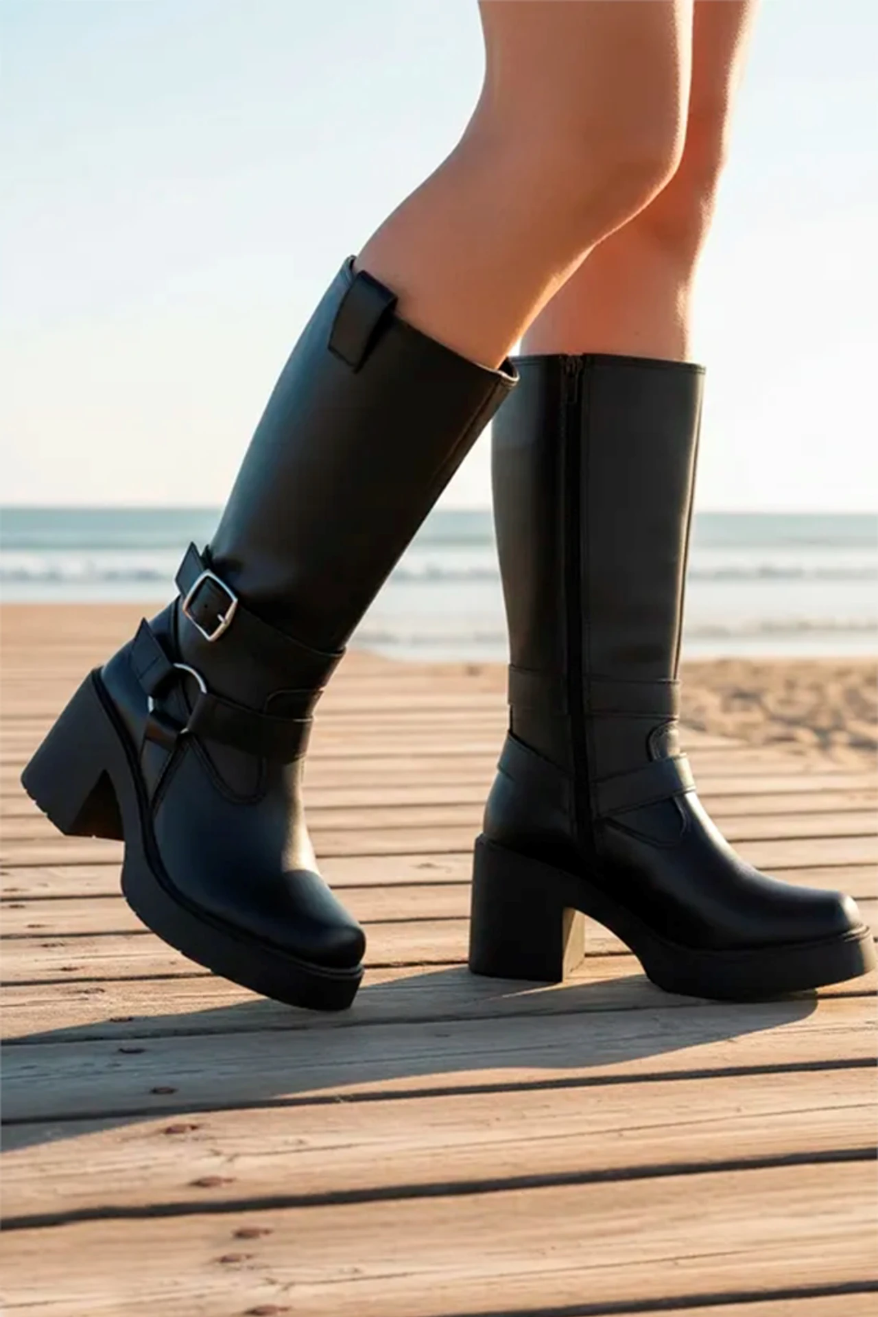 BOTAS ALDANA - NEGRO
