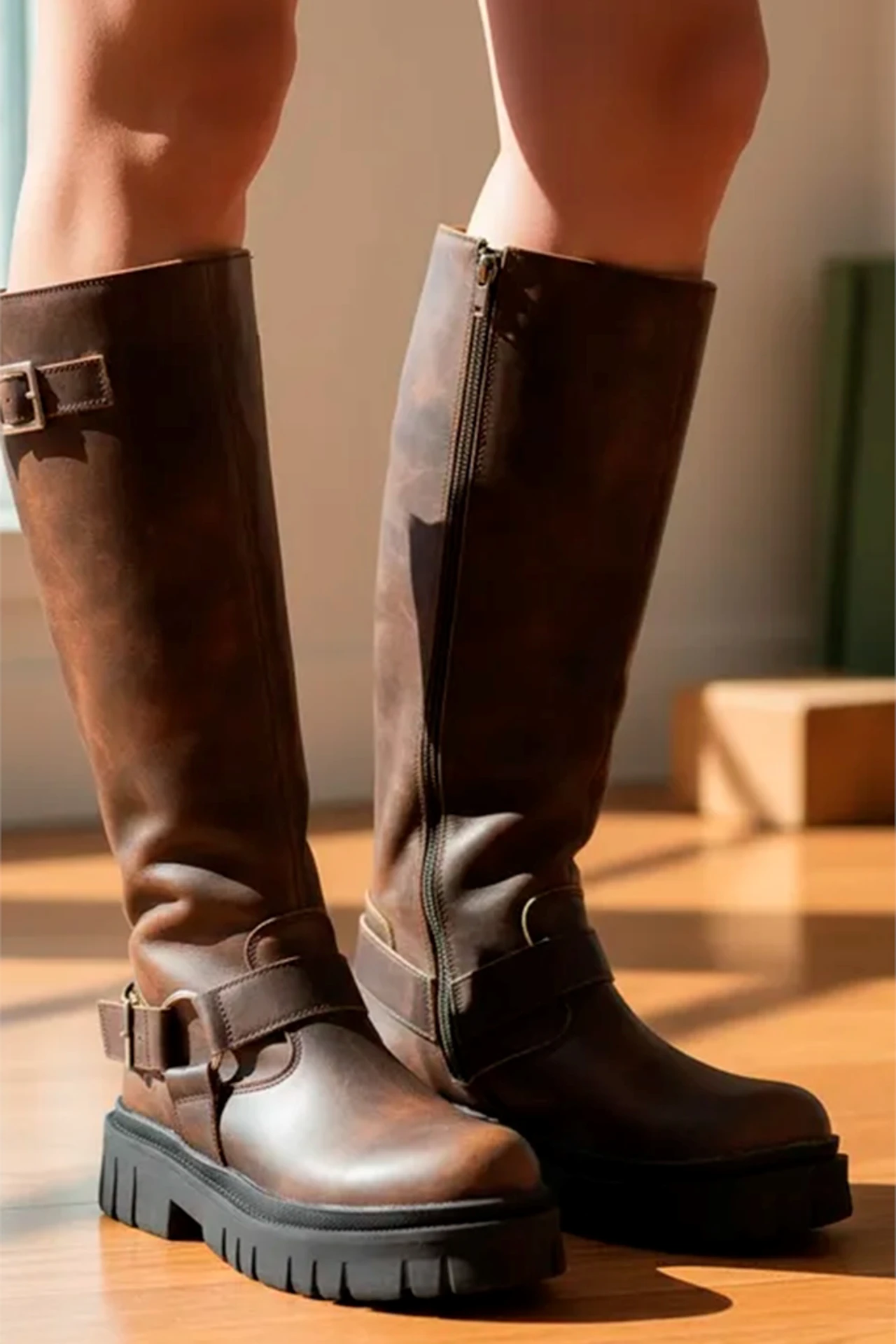 BOTAS CANARIAS - CHOCOLATE