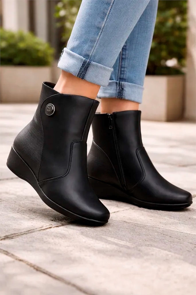 BOTINETAS INDIA - NEGRO