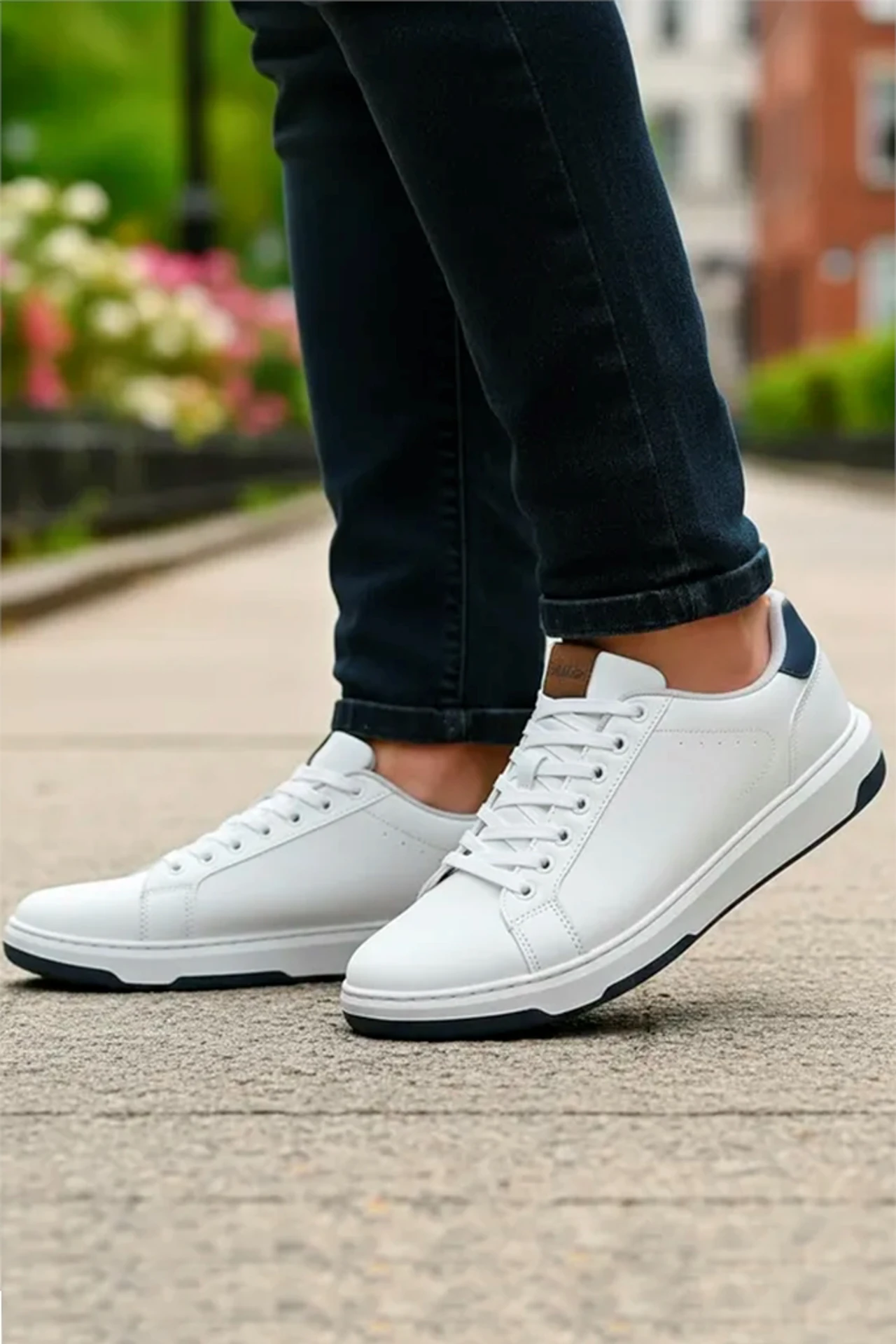 ZAPATILLAS CARLOS - BLANCO AZUL