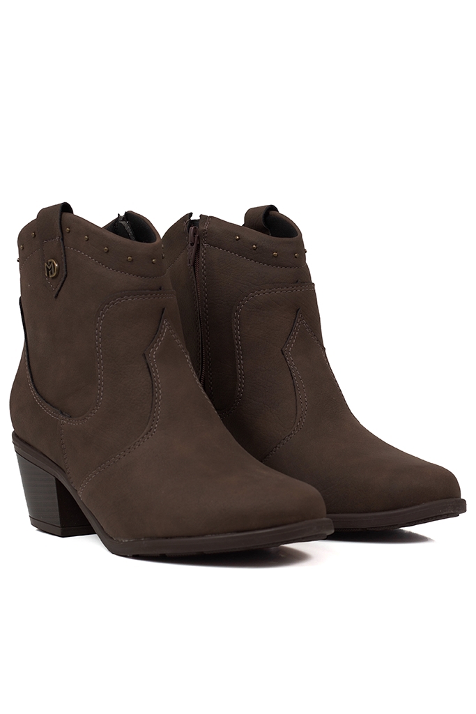 BOTINETAS CRISTINA - 107220-CHOCO