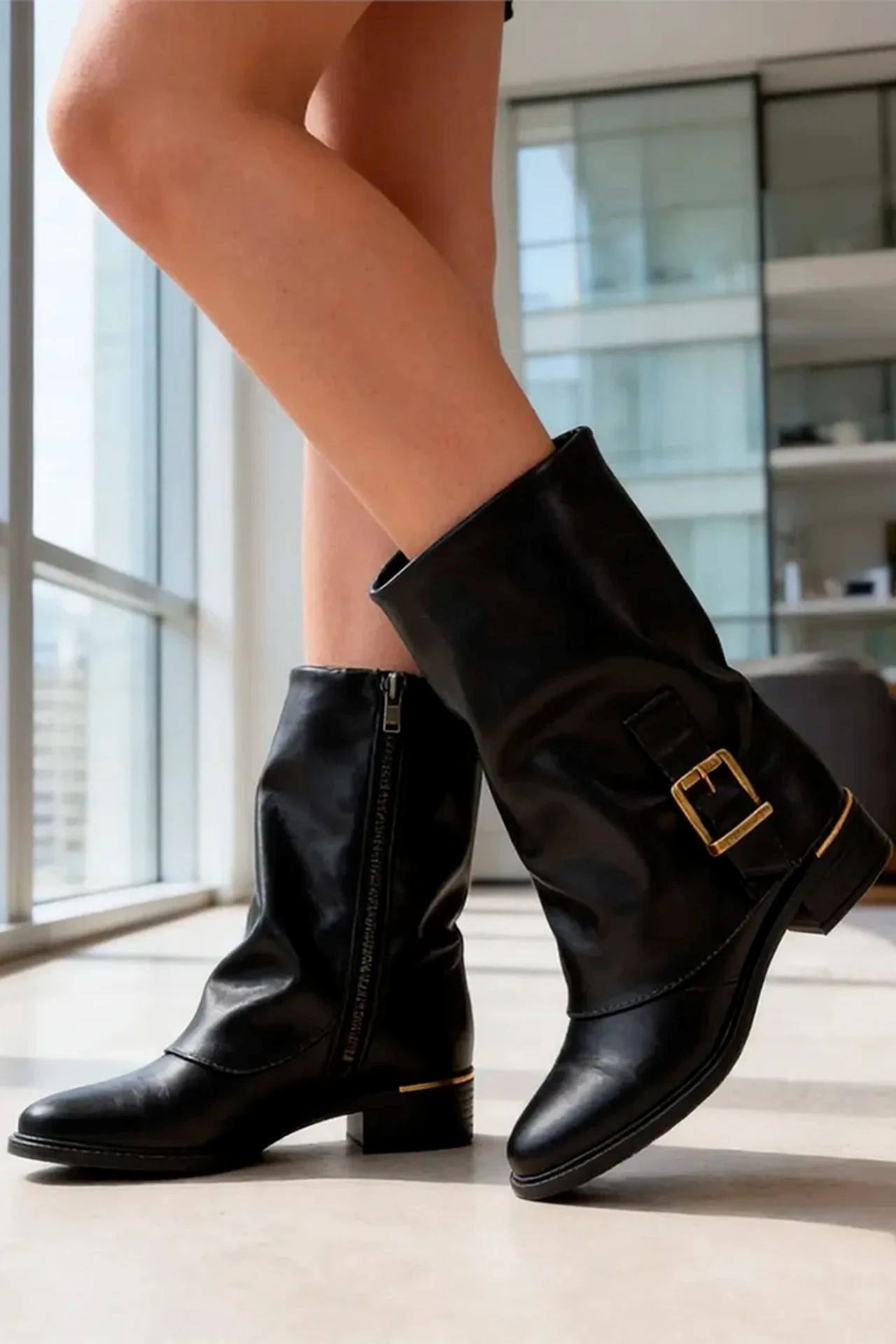 BOTINETAS ANDREA - 15745-NEGRO