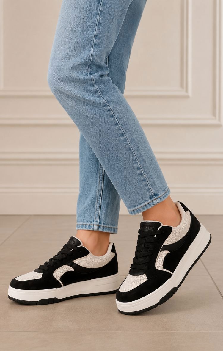 ZAPATILLAS DELFINA - NEGRO