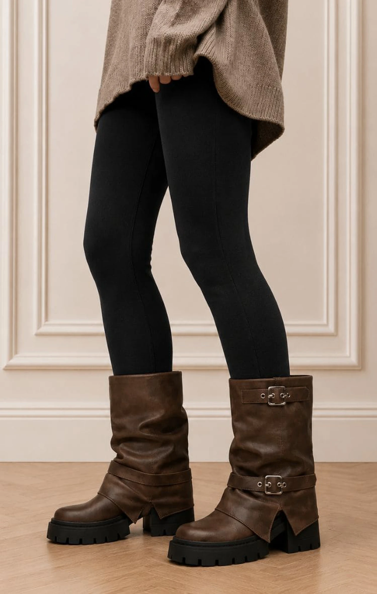 BOTAS BELLA - CHOCOLATE