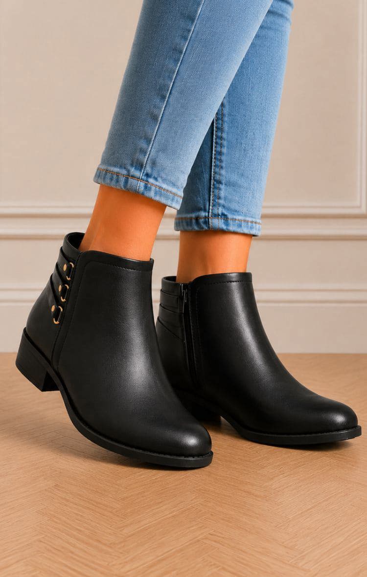 BOTINETAS LUCRECIA - 15745-NEGRO