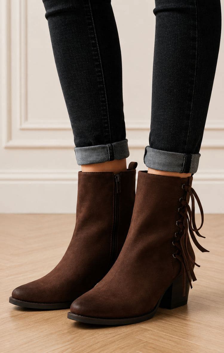 BOTINETAS GEMA - MARRON