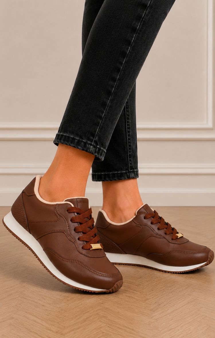 ZAPATILLAS AZUL - 100196-MARRON