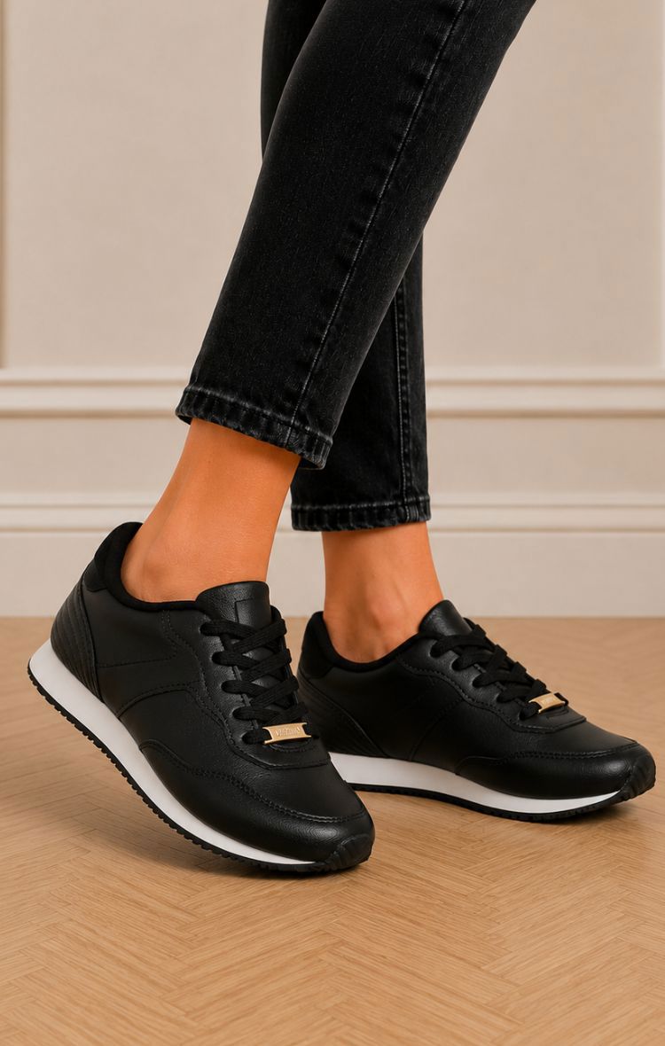 ZAPATILLAS AZUL - 15745-NEGRO