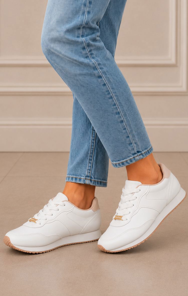 ZAPATILLAS AZUL - 16072-BLANCO