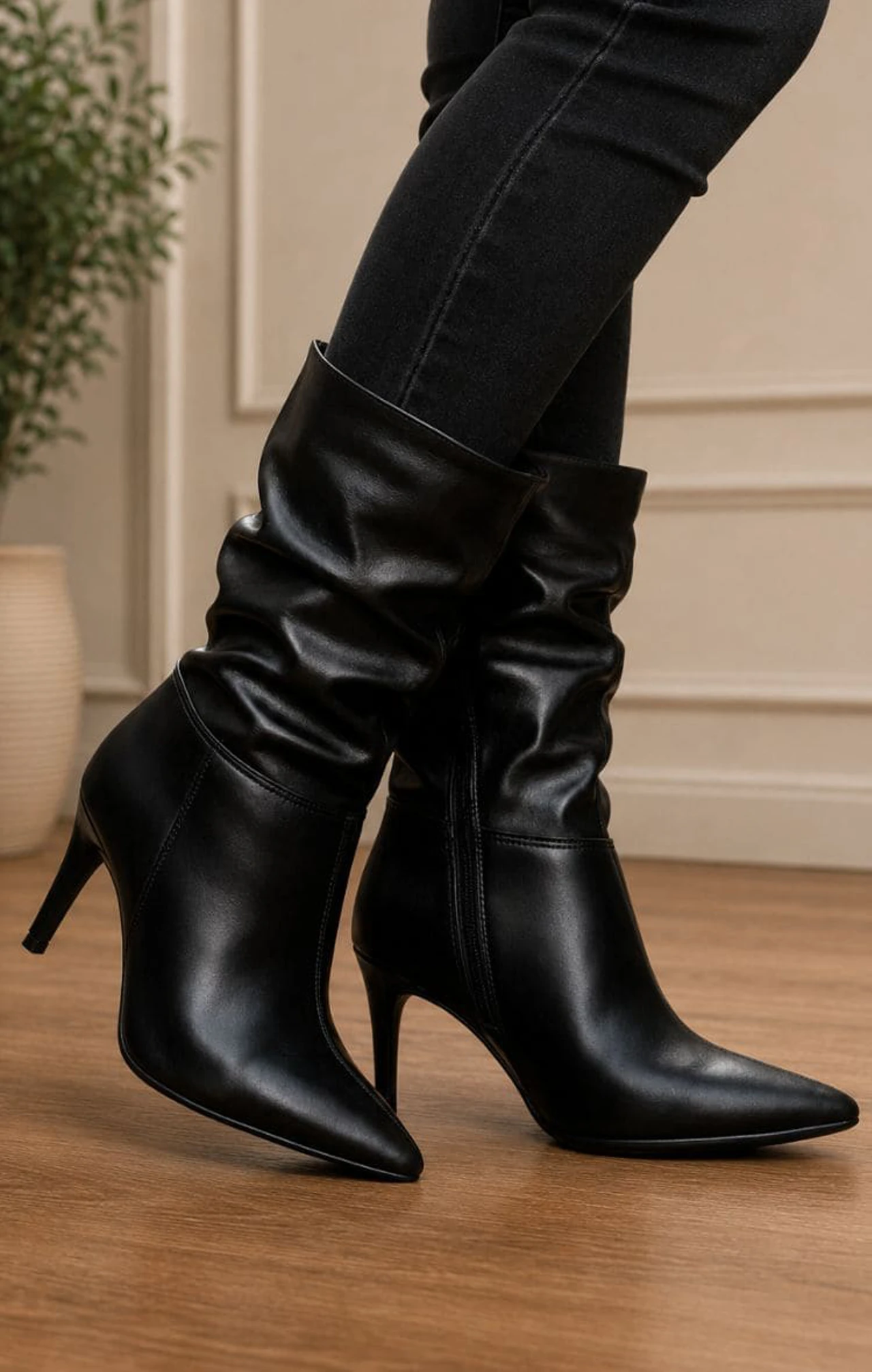 BOTAS ZIZI - 15745-NEGRO