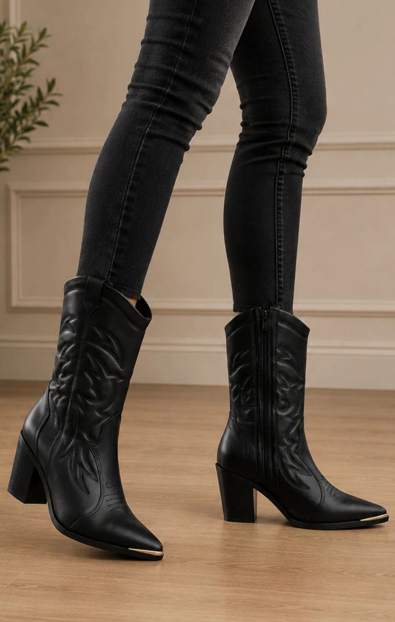 TEXANAS CANDELA - 15745-NEGRO