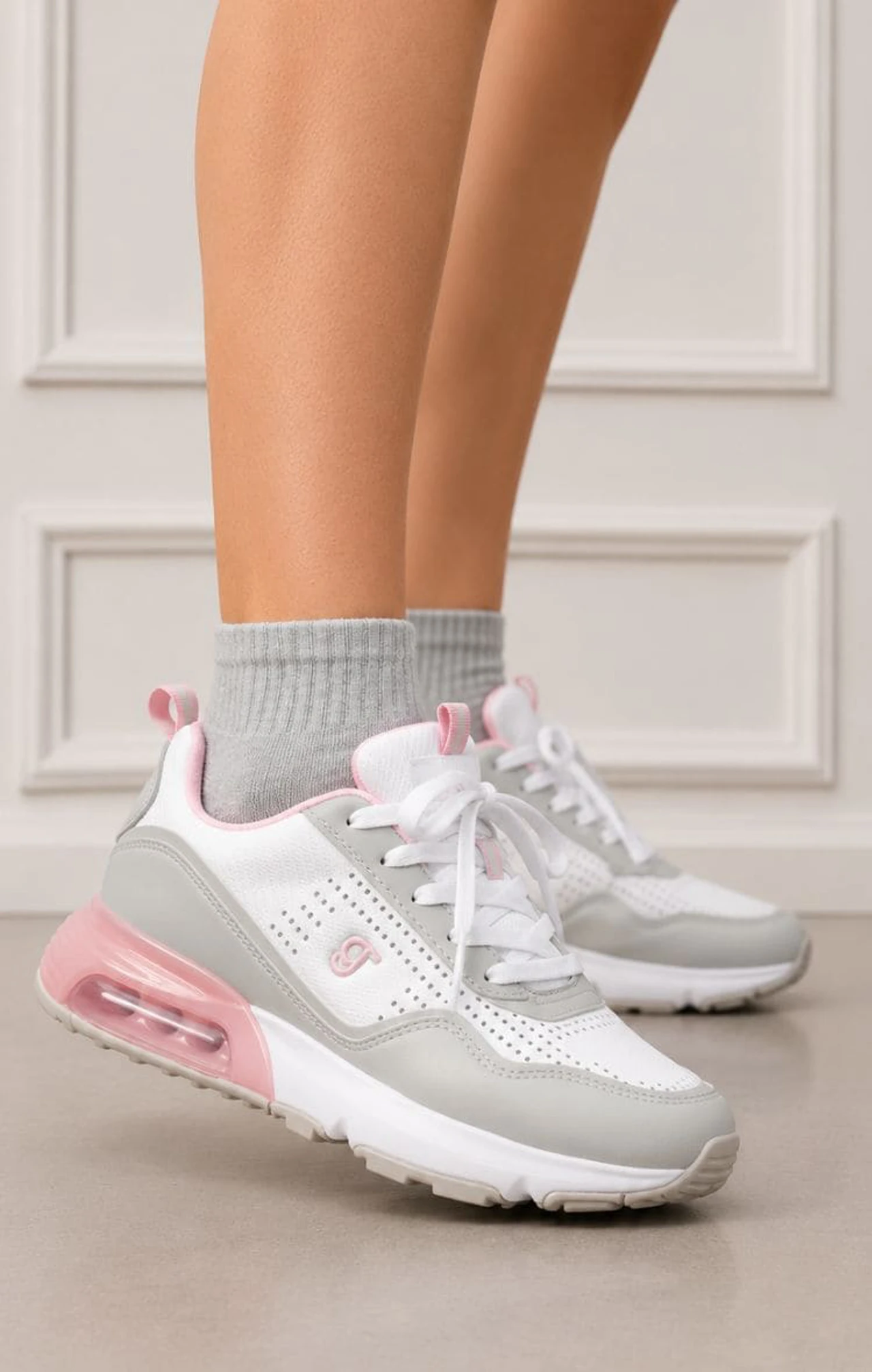 ZAPATILLAS FELI - BLANCO GRIS