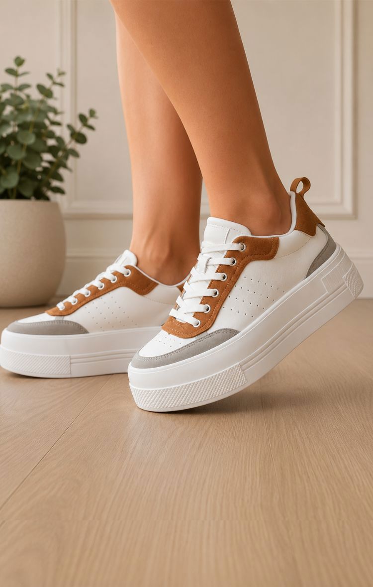 ZAPATILLAS CORINA - BLANCO SUELA