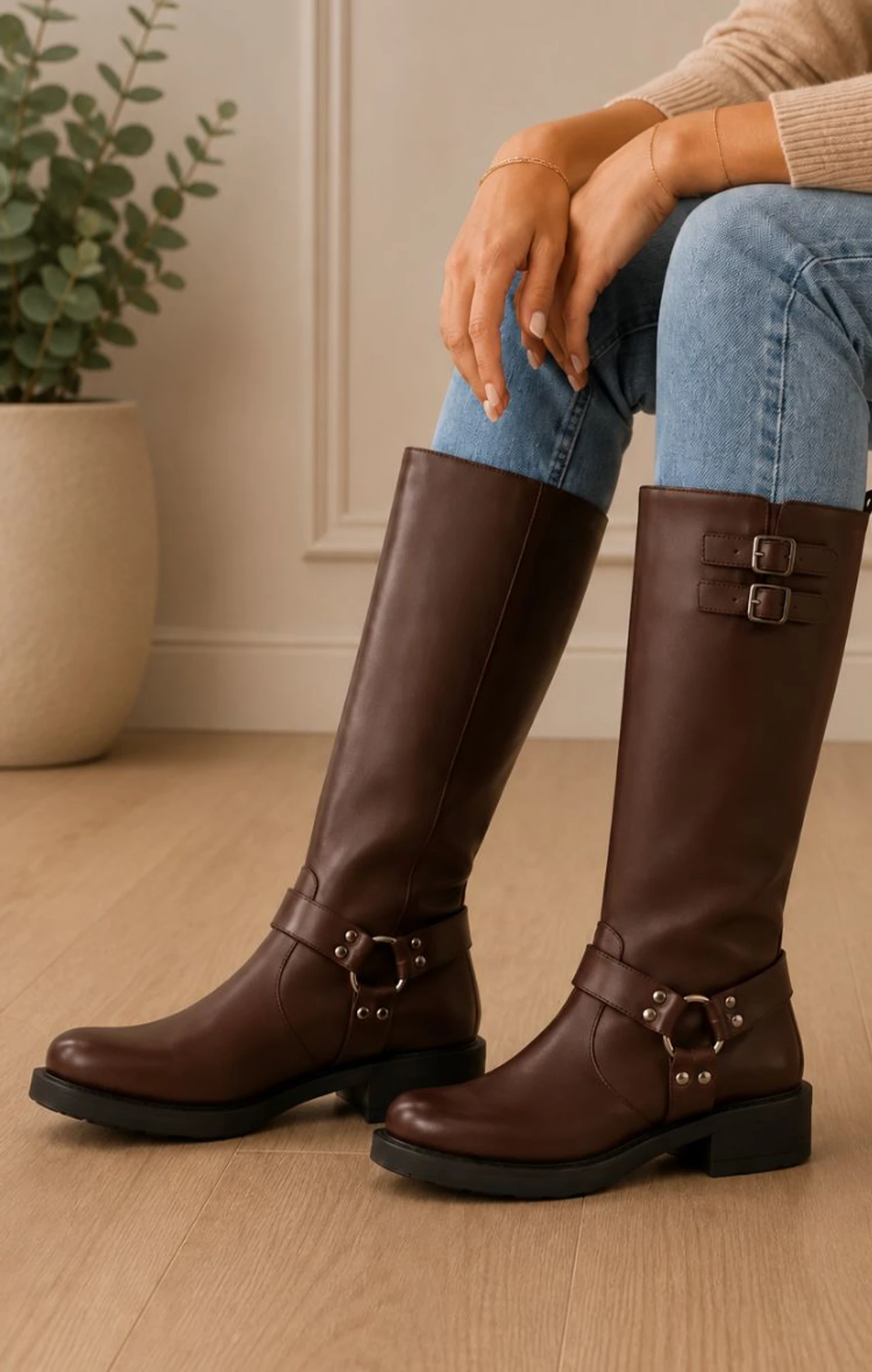BOTAS CAPRI - CHOCOLATE