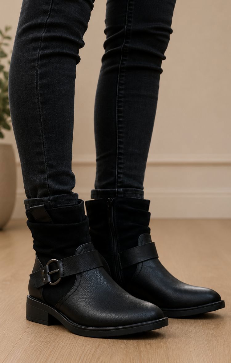 BOTINETAS INES - NEGRO