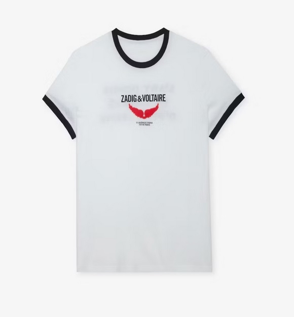 Remera de algodón MUJER - BLANCO